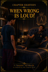 CHAPTER EIGHTEEN “WHEN WRONG IS LOUD!”